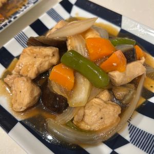 単身赴任おじさんの作ってみた!投稿(【酢鶏】ワンパン楽チン！)