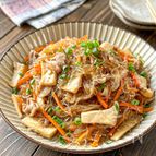 【ワンパン！豚肉と春雨のエリンギ炒め】超絶品♡革命的