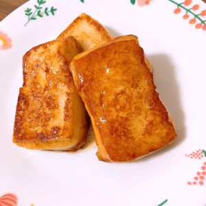 ぐーの作ってみた!投稿(お餅消費に！ヤバうま！ガリバタ醤油餅)