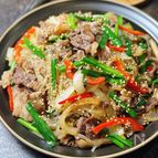 【具沢山チャプチェ】家族も喜ぶ、大皿ボリュームおかず♪