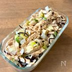 おかずにもおつまみにも♡ネギ塩鶏むね和え