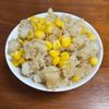 らきの作ってみた!投稿(コーン缶で絶品♡〖とうもろこしのバター醤油炊き込みご飯〗)