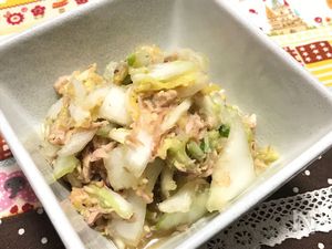 これは危険 無限に食べれる 白菜とツナのおかかポン酢あえ By ｙｕｕ レシピサイト Nadia ナディア プロの料理家のおいしいレシピ