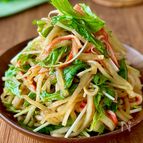 大根とカニかまの旨だれ中華サラダ