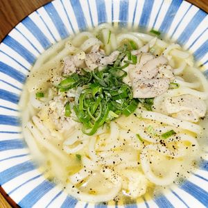 ヴェルの作ってみた!投稿(レンジでOK！鶏塩うどん【すぐできる！あっさり食べやすい】)