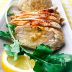 ワンパンワンプレート♪鶏胸肉のステーキと時短レモンリゾット