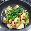 蕪と豚細切れ肉の中華煮の工程4