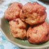 REIの作ってみた!投稿(揚げない♩『むね肉と厚揚げ de ふわふわ中華チキンボール』)