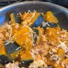 かぼちゃの鶏そぼろ煮の工程4