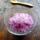 材料3つ☆梅シャーベット
