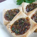 のせるだけ！カリカリ油揚げの香味焼き