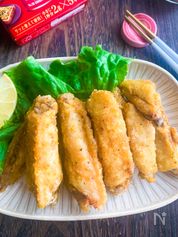 【カレーの香りで食欲そそる♡】鶏手羽のにんにくカレー揚げ