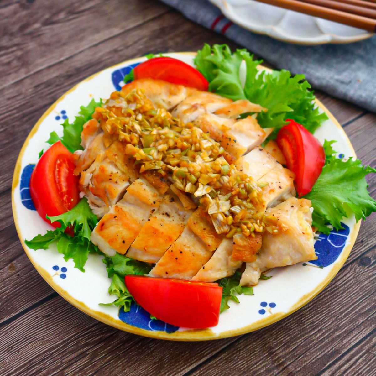 サラダ油大さじ2！揚げない油淋鶏【美味しくヘルシーに♪】 | レシピ