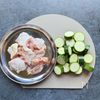 【鶏肉とズッキーニのオーロラ炒め】ご飯がすすむ！コク旨ソースの工程1