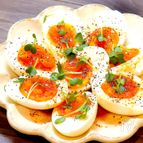 【味付け飽きてませんか!?】ゆで卵のカルパッチョ
