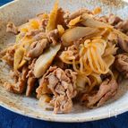 味が染み染み♪【豚肉とごぼうのしぐれ煮】