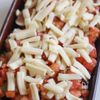 火を使わず完成！ウインナーとじゃがいものサルサチーズ焼きの工程4