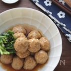 揚げずにヘルシー！ふんわり和風な肉団子