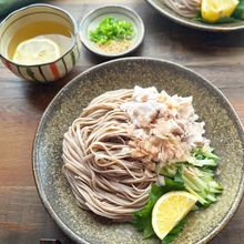 【レモン冷しゃぶのつけそば】さっぱり！
