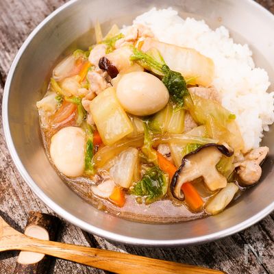 山の中華丼