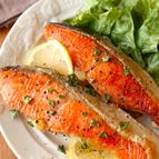 ワンパン10分！【鮭のレモンバターソテー】簡単絶品お魚料理♩