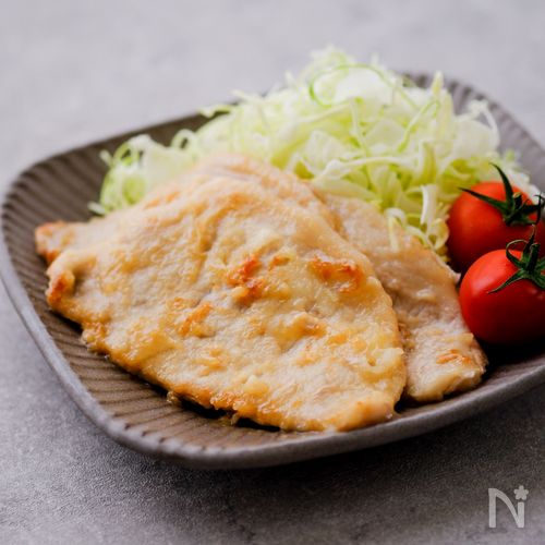 白だしで上品な味わい【白い生姜焼き】