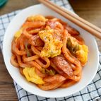 喫茶店風＼ふわたまナポうどん／