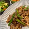 みかんた35の作ってみた!投稿(スタミナ満点♡豚肉とにんにくの芽のオイスター甘酢炒め)
