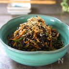 ひじきとこんにゃくの野菜タップリ中華炒め★腸から元気に
