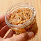 【ピリ辛♪七味なめ茸】蕎麦やごはんのお供に、大根おろしにも！