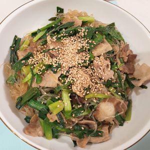 milkの作ってみた!投稿(【ワンパン・包丁なし♡】焼肉のタレで作るスタミナ春雨炒め)