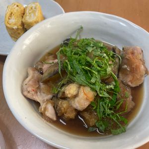 しょうこの作ってみた!投稿(ご褒美茄子と鶏肉のみぞれ漬け)