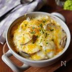 鶏肉とサツマイモのクリームグラタン
