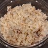 白だし仕立ての梅バターおにぎりの工程1