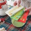 【5分で簡単!】クリスマスリースチョコの工程1