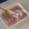 仕事後10分で作れる。ホッと美味しい【みぞれ鶏】の工程1