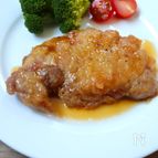 【厚切り肉でガッツリ】甘酢トンテキ