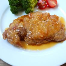 【厚切り肉でガッツリ】甘酢トンテキ