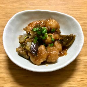 Nao★彡の作ってみた!投稿(なすと鶏肉の南蛮漬け #油は大さじ2)