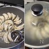 サバの味噌煮缶ともやしの餃子の工程5