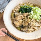 牡蠣蕎麦【ほっと温まる冬のお蕎麦♪】