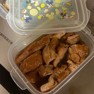 れれの作ってみた!投稿(ほったらかしで簡単【鶏むね肉の甘旨煮】節約！作り置きおかず☆)