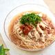 梅しそ香る♪ささみの冷やしそうめん