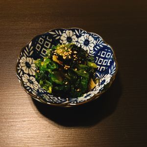 りんの作ってみた!投稿(電子レンジで速攻！レタスとわかめの柚子胡椒ナムル)