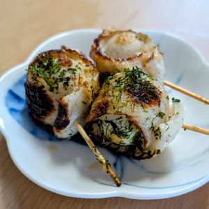 まゆのの作ってみた!投稿(お弁当にも♡おつまみにも♡簡単うずちく磯辺焼き)