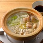 名古屋コーチンの清湯鍋と自家製スープの鶏塩ラーメン