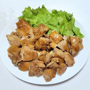 ふうかの作ってみた!投稿(【鶏もも肉の無双ポン酢煮】材料3つだけ！15分煮るだけで完成)