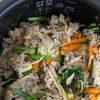 炊飯器で簡単【ビビンバ炊き込みご飯】おこげがたまらん〆飯の工程4