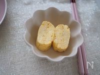 材料２つだけで美味しい♡【白だし巻き卵】
