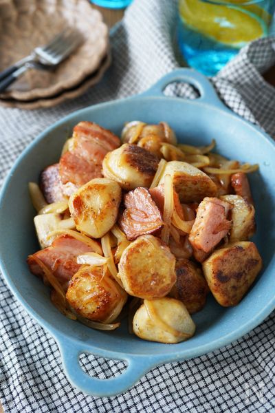 子供ウケ抜群 ビールのおつまみにも 里芋のジャーマンポテト By Mari 奥山 まり レシピサイト Nadia ナディア プロの料理家のおいしいレシピ